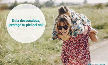 En la desescalada, ¡protege tu piel del sol!